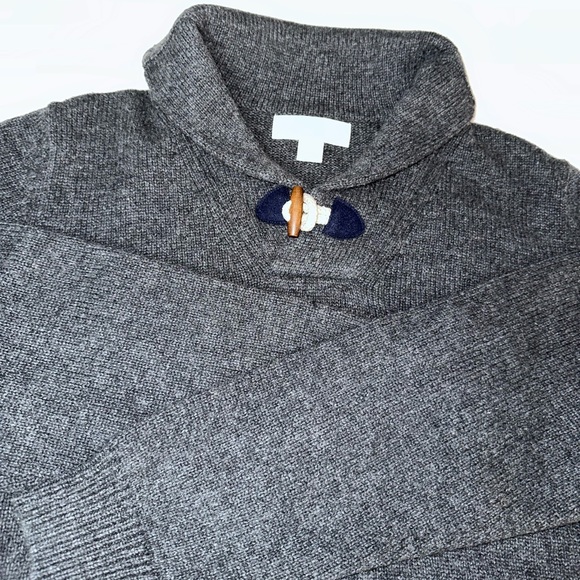 Frederik Anderson Copenhagen Gorgeous Gray Sweater Size L Washed never worn-EUC! - Picture 7 of 13